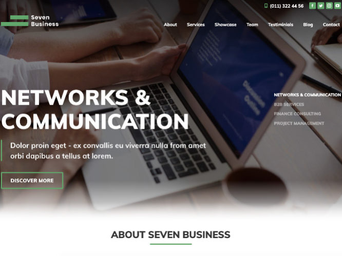 elementor-business-one-page